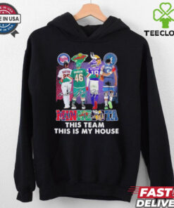 Official Minnesota Sports Teams This Team This My House Signatures 2024 T Shirt