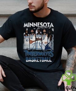 Official Minnesota Timberwolves Starting 5 Basketball Shirt