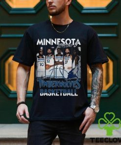 Official Minnesota Timberwolves Starting 5 Basketball Shirt