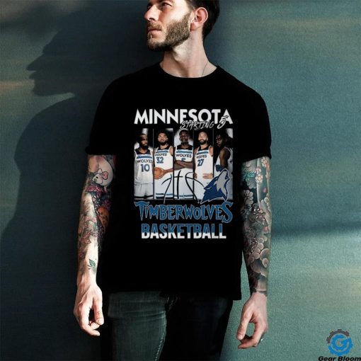 Official Minnesota Timberwolves Starting 6 Basketball Shirt