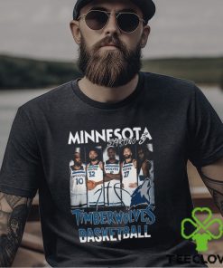 Official Minnesota Timberwolves Starting 6 Basketball Shirt
