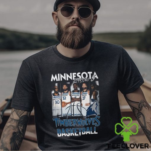 Official Minnesota Timberwolves Starting 6 Basketball Shirt