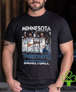 Official Minnesota Timberwolves Starting 6 Basketball Shirt