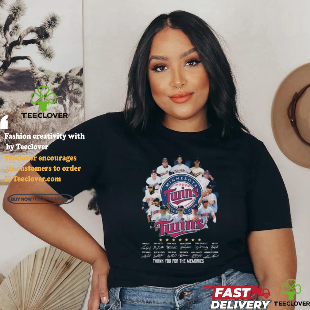 Official Minnesota Twins Thank You For The Season 2024 And Memories Signatures T Shirt Official Minnesota Twins Thank You For The Season 2024 And Memories Signatures T Shirt