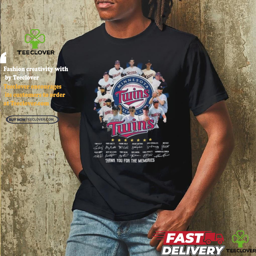 Official Minnesota Twins Thank You For The Season 2024 And Memories Signatures T Shirt Official Minnesota Twins Thank You For The Season 2024 And Memories Signatures T Shirt