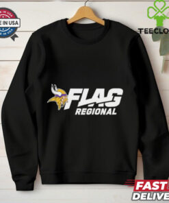 Official Minnesota Vikings 2025 NFL Flag Regional Tournaments shirt