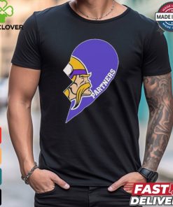 Official Minnesota Vikings Partners Half Heart Shirt