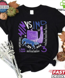 Official Minnesota Vikings Vs Indianapolis Colts Nov 3 2024 US Bank Stadium Matchup Shirt