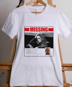 Official Missing Persons Poster For Becky Lynch Shirt