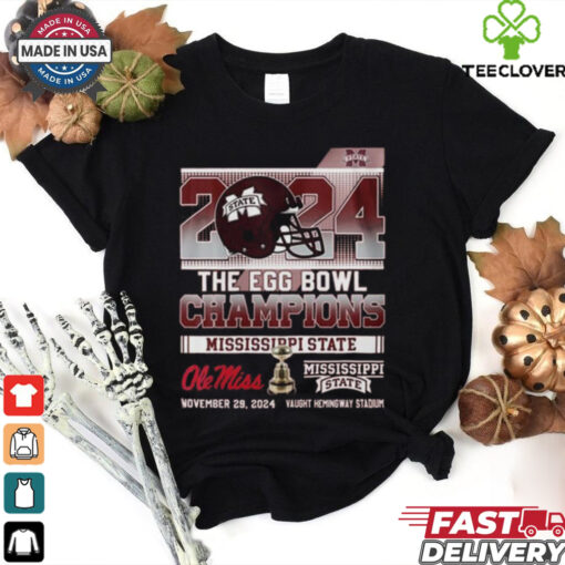 Official Mississippi State Bulldogs 2024 The Egg Bowl Champions Shirt