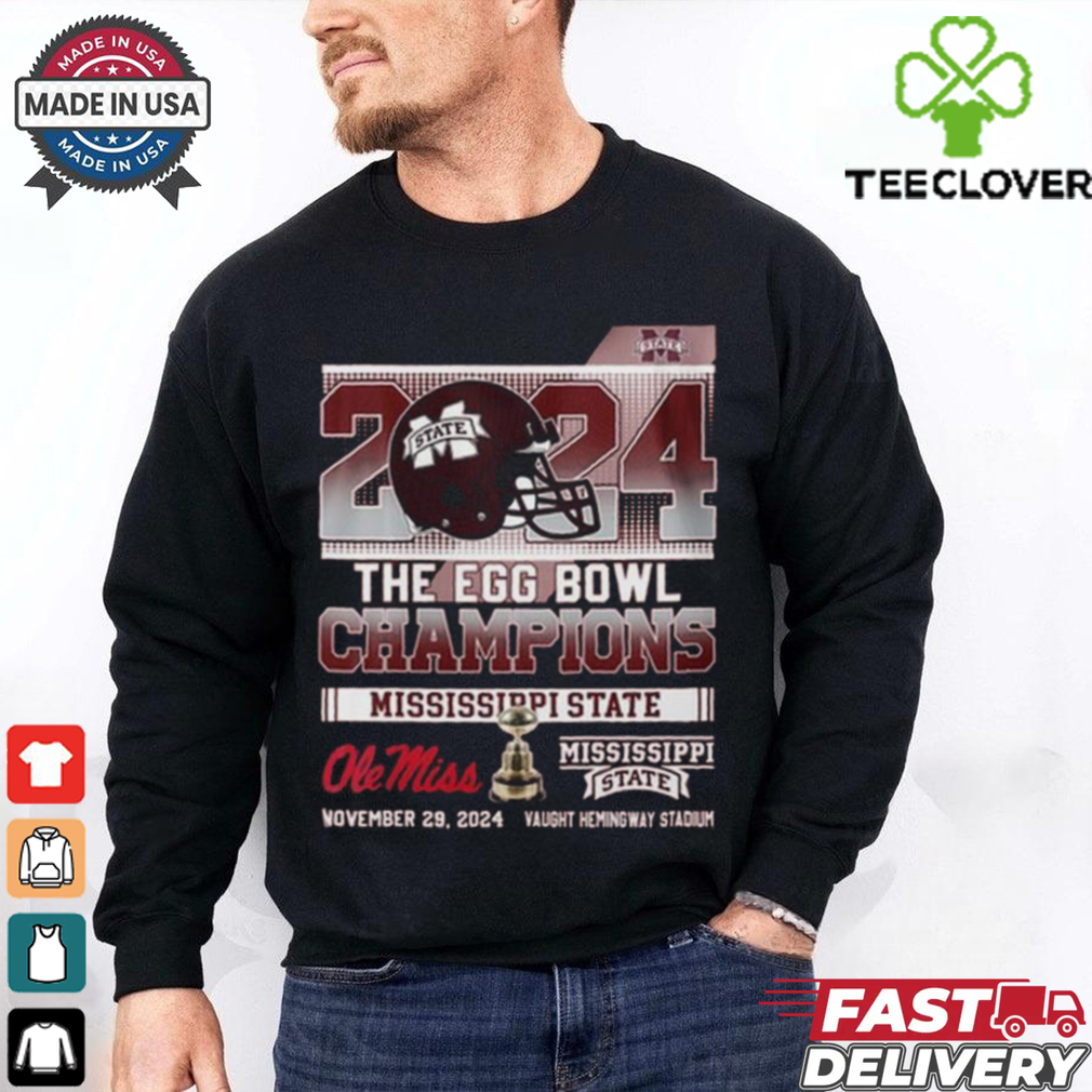 Official Mississippi State Bulldogs 2024 The Egg Bowl Champions Shirt Official Mississippi State Bulldogs 2024 The Egg Bowl Champions Shirt
