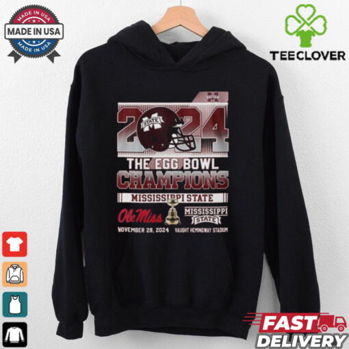 Official Mississippi State Bulldogs 2024 The Egg Bowl Champions Shirt
