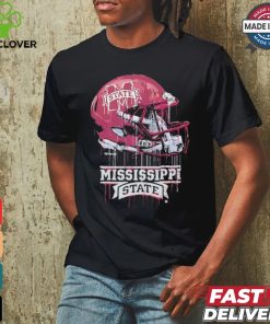 Official Mississippi State Bulldogs Youth Team Logo Dripping Helmet T Shirt 1 Official Mississippi State Bulldogs Youth Team Logo Dripping Helmet T Shirt