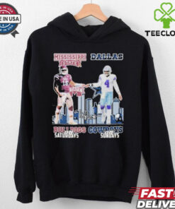 Official Mississippi State Bulldogs x Dallas Cowboys Signature Unisex T shirts