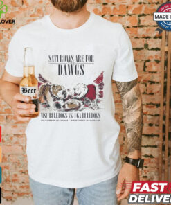 Official Mississippi State vs. Georgia Bulldogs Game Day 2024 The Dawgs T Shirt
