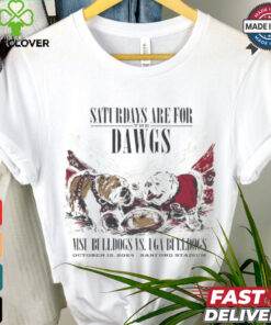 Official Mississippi State vs. Georgia Bulldogs Game Day 2024 The Dawgs T Shirt
