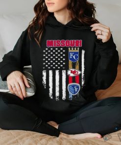 Official Missouri City Of Champion Sports American Flag 2023 Shirt