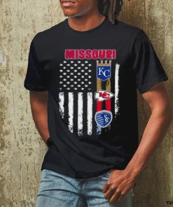 Official Missouri City Of Champion Sports American Flag 2023 Shirt