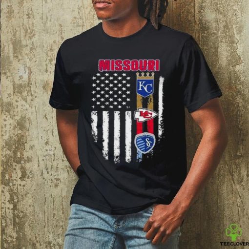 Official Missouri City Of Champion Sports American Flag 2023 Shirt