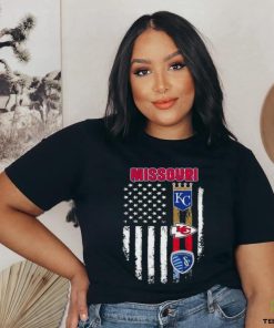 Official Missouri City Of Champion Sports American Flag 2023 Shirt