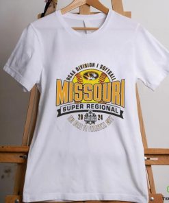 Official Missouri Tigers 2024 NCAA Division I Softball Super Regional – Columbia, MO Shirt