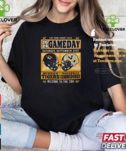 Official Mizzou Tigers Vs Vanderbilt Commodores 2024 Game Day Gold Shirt