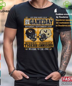 Official Mizzou Tigers Vs Vanderbilt Commodores 2024 Game Day Gold Shirt 2 Official Mizzou Tigers Vs Vanderbilt Commodores 2024 Game Day Gold Shirt