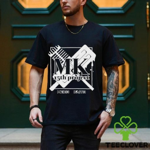 Official Mk15th Project Meiko & Kaito Fictional Staff T shirt