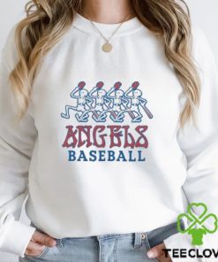 Official Mlb X Grateful Dead X Angels Shirt