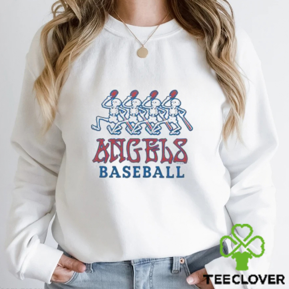 Official Mlb X Grateful Dead X Angels Shirt Official Mlb X Grateful Dead X Angels Shirt