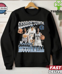 Official Modesti McConnell Georgetown Hoyas Basketball 90s Retro Graphic Signature t shirt