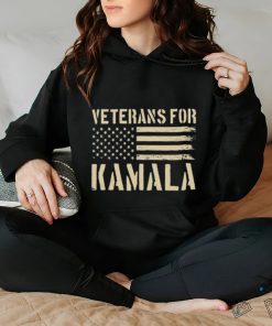 Official Moe Davis Veterans For Kamala Harris 2024 American Flag Vintage t shirt