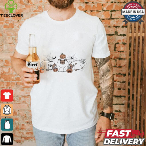 Official Moo Deng Ghost Halloween Shirt