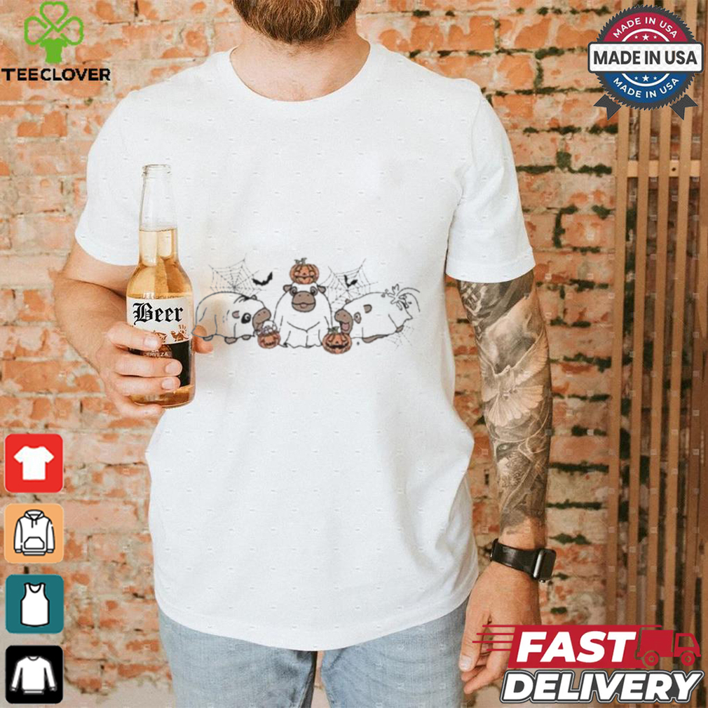 Official Moo Deng Ghost Halloween Shirt Official Moo Deng Ghost Halloween Shirt