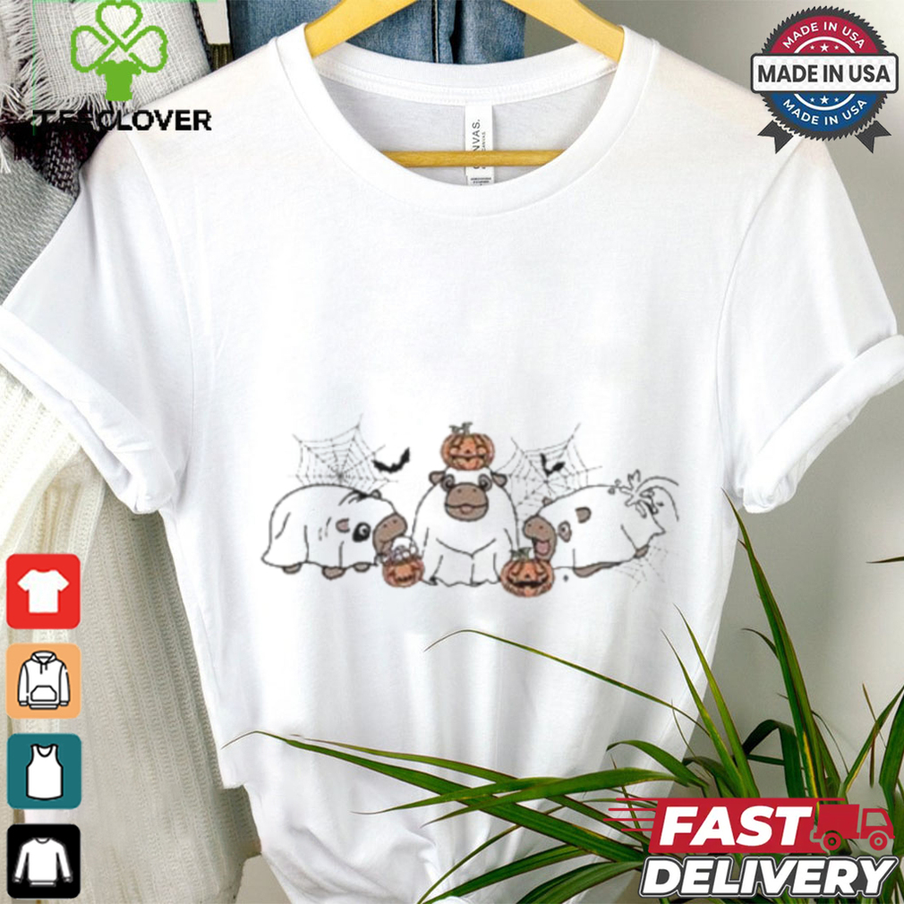 Official Moo Deng Ghost Halloween Shirt Official Moo Deng Ghost Halloween Shirt