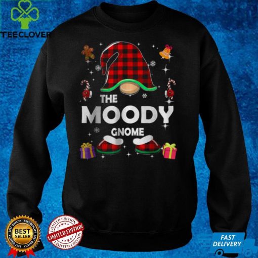 Official Moody Gnome Buffalo Plaid Matching Christmas Pajama Family T Shirt hoodie, Sweater