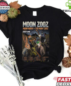 Official Moon Hooch & Too Many Zooz Moon Zooz Tour 2025 Poster Shirt