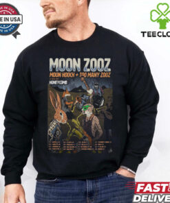 Official Moon Hooch & Too Many Zooz Moon Zooz Tour 2025 Poster Shirt