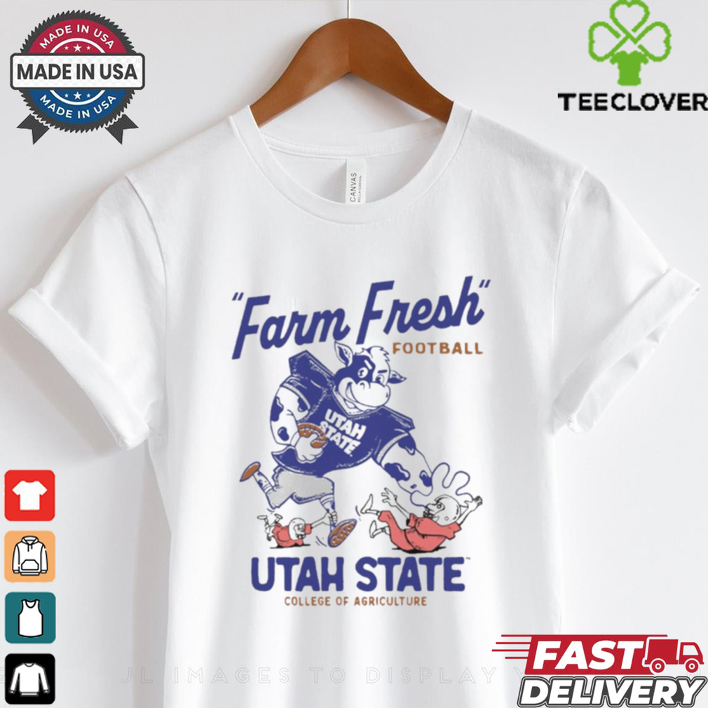 Official Mootah State Farm Fresh Football Utah State College Of Agriculture Graphic t shirt Official Mootah State Farm Fresh Football Utah State College Of Agriculture Graphic t shirt