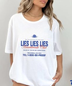 Official Morgan Allen Lies Lies Lies Shirt
