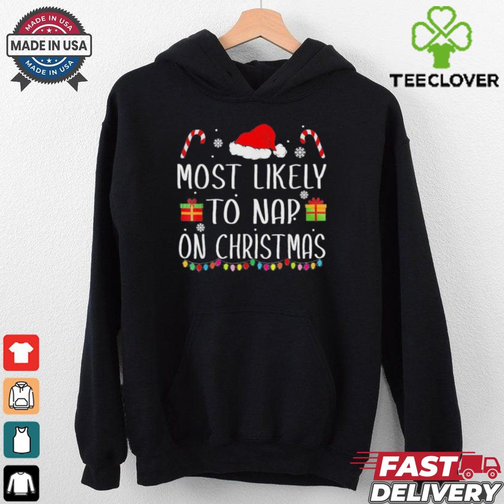 Official Most Likely To Nap On Christmas Family Matching Christmas 2024 T shirt Official Most Likely To Nap On Christmas Family Matching Christmas 2024 T shirt