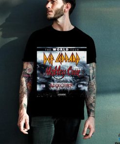 Official Motley Crue Def Leppard And Alice Cooper U.s shirt
