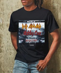 Official Motley Crue Def Leppard And Alice Cooper U.s shirt