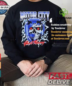 Official Motor city ghost racing skull T hoodie, sweater, longsleeve, shirt v-neck, t-shirt