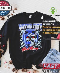 Official Motor city ghost racing skull T hoodie, sweater, longsleeve, shirt v-neck, t-shirt