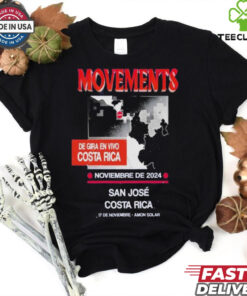 Official Movement At Amon Solar In San José, Costa Rica On Nov 17 2024 Tour Shirt 1 Official Movement At Amon Solar In San José, Costa Rica On Nov 17 2024 Tour Shirt