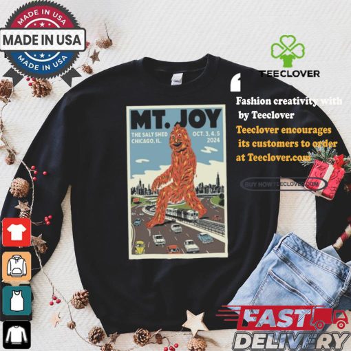 Official Mt. Joy The Salt Shed, Chicago, IL Oct 3 5, 2024 Poster Shirt
