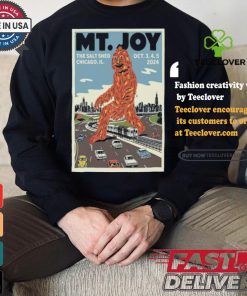 Official Mt. Joy The Salt Shed, Chicago, IL Oct 3 5, 2024 Poster Shirt