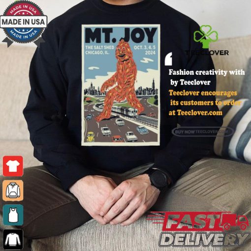 Official Mt. Joy The Salt Shed, Chicago, IL Oct 3 5, 2024 Poster Shirt