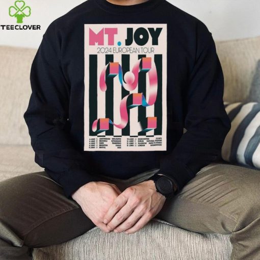 Official Mt.Joy European 2024 Tour Poster Shirt